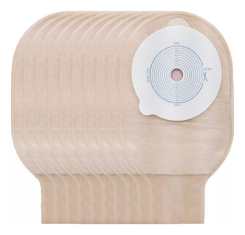 10x Bolsa Colostomía Drenable Con Filtro Anti Olor Y Gases