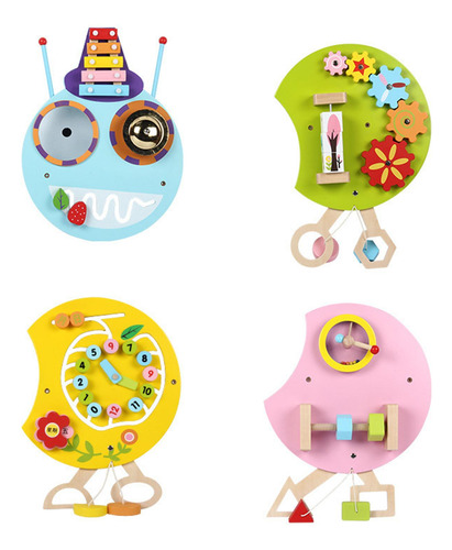 Juguete De Tablero Ocupado Juego Educativo Multicolor