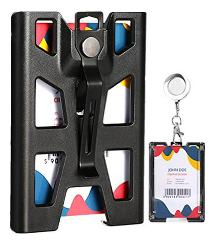 Porta Carnet, Credencial Zaze Id Badge Holder Retráctil, Ver