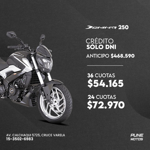 Imagen 16 de 16 de Bajaj Dominar 250cc 0km 2023 Pune Motos C/prend.tarj