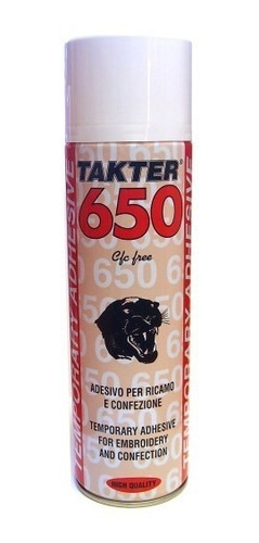 Kit Com 5 Cola Spray Temporária - Takter 650 - Com 500ml