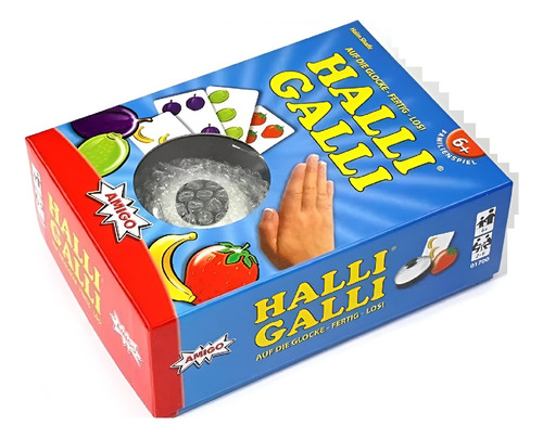 Juego De Mesa Halli Galli Rapidez Visual Familiar Niños