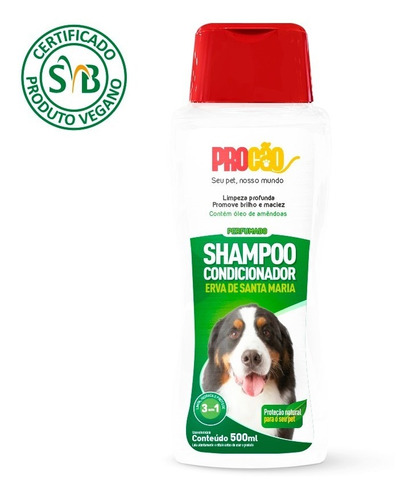 Shampoo Y Acondicionador Hierba Para Perros Procao 500ml