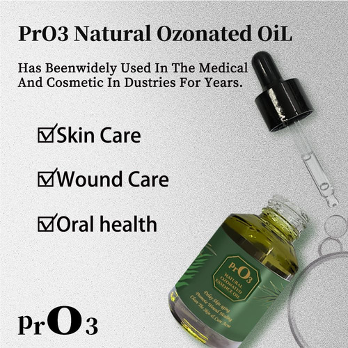 Aceite De Girasol Ozoneted Pro3-100% Naturel Ozone Oil-1 En