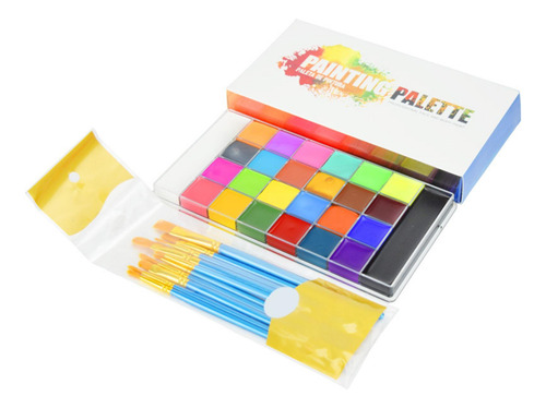Pintura Facial Para El Cuerpo, Paleta De Maquillaje