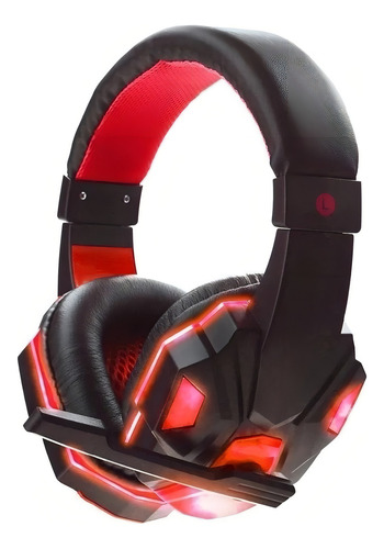 Fone de ouvido Seisa Gamer com microfone para PS4 Hy-850mV compatível com todos os tipos de PC