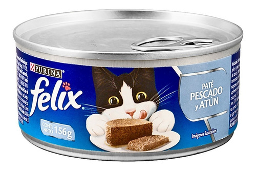 Lata Felix Paté Pescado Y Atun 156 Gr