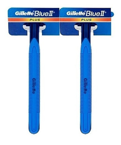 Maquina Afeitar Desechable Gillette 2 Hojas(blue 2) Pack 2u 