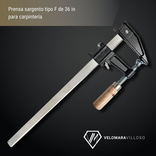 Prensa Sargento Para Madera Carpintero 36 Pulgadas 92 Y 6 Cm