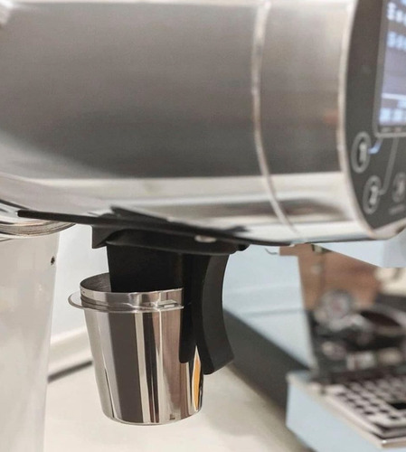 Imagen 9 de 10 de Vaso Dosificador Acero Inoxidable Barista 51mm P/ Molinillo