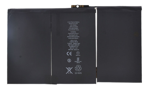 Bateria Compatible Con iPad 2 A1395 A1396 Tablet Apple