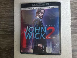 Blu Ray 4k Ultra Hd John Wick 2 Um Novo Dia Para Matar Lacra