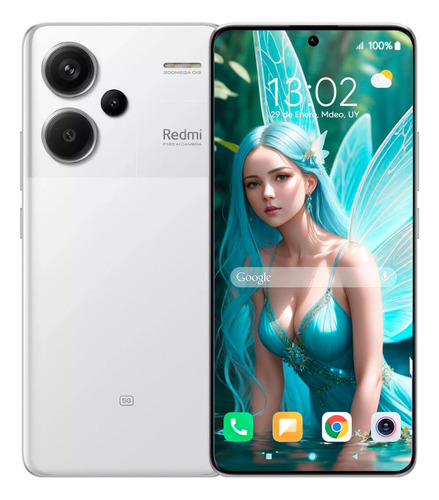 Xiaomi Redmi Note 13 Pro + 8 Gb Ram 256 Gb 5g Dual Sim Blanco Lunar