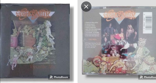 Cd Aerosmith Toys In The Attic 1975+ Revista Guitarra Total (Usado)