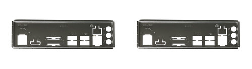 4 Placas Traseras Con Blindaje De E/s Para B250c B75 12usb B