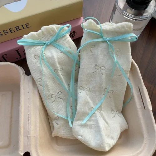 Calcetines Encantadores De Algodón De Tubo Medio Para Jk Lol