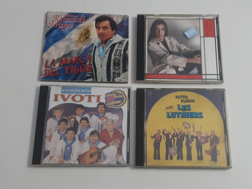 Cds Les Luthiers+facundo Toro+rimoldi Fraga+ivoti