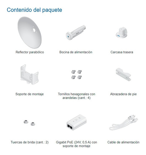 Ubiquiti Powerbeam Pbe-5ac-gen2 25dbi Poe Gigabit Outdoor