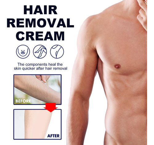 Crema Depilatoria Para Las Partes Íntimas De Los Hombres,