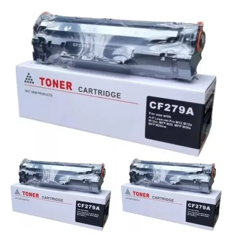 Combo 3 Toner 79a Genericos Para Impresoras M26w M12w