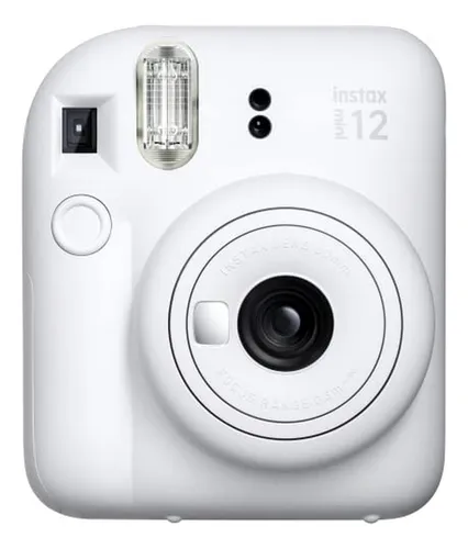Cámara Instantánea Fujifilm Instax Mini 12, Blanco Arcilla