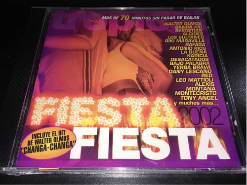 Fiesta Fiesta 2002 / 70 Minutos Para Bailar Cd Nuevo Cerrado