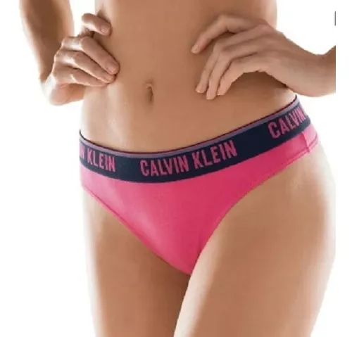 Calcinha Fio Dental Calvin Klein Cotton CK One, Shopping