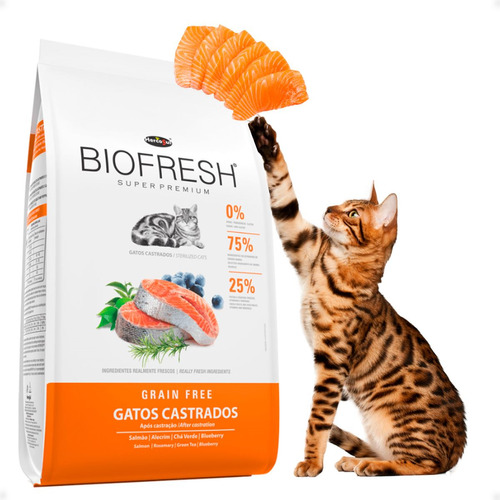  Alimento De Gato Castrado Super Premium Natural 7.5kg Tcs