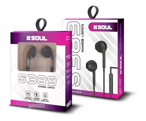 Auriculares Hifi Soul Celular Manos Libres Microfono Premium