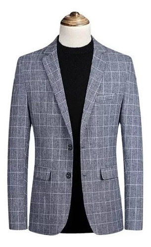 Caballeros Blazer Traje Saco Casual Estilo Coreana