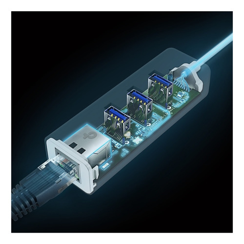 Adaptador Usb C Hub 3 Puertos Usb Ethernet Tp-link Ue330c
