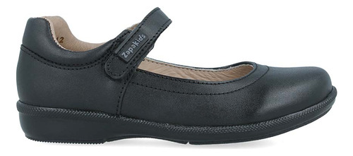 Zapato Escolar Zapakids Niña Flats Piel Negro Talla. (18.0 -