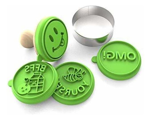 Silicandy Cookie Stamp Molds - Set 4/6 - Ideal