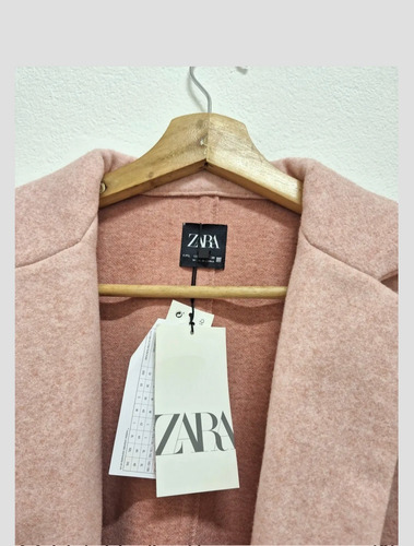 Saco Tapado Zara Rosa