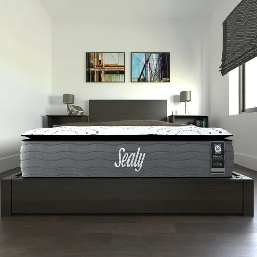 Colchon Sealy King Size Mussa Posturepedic box Envi Gratis