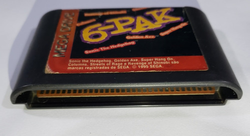 6 Pak - Original - Mega Drive (Usado)