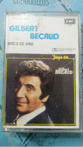 Cassette De Gilbert Becaud Disco De Oro (709