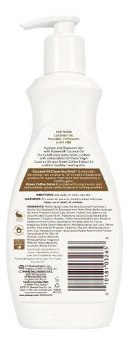 Crema Humectante - Corporal Palmer's - Con Aceire De Coco
