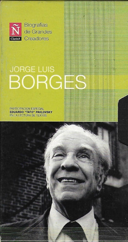 Jorge Luis Borges Vhs Biografia De Grandes Creadores