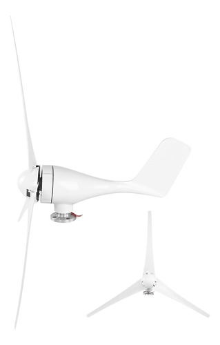 Kit De Turbinas Eólicas De 3 Aspas 200 W Para Energía Solar