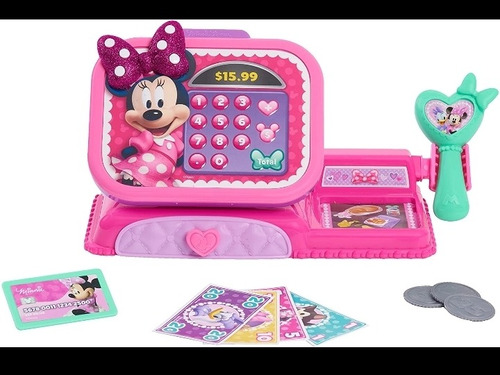 Minnie Mouse Caja Registradora Muñeca Juguetes 