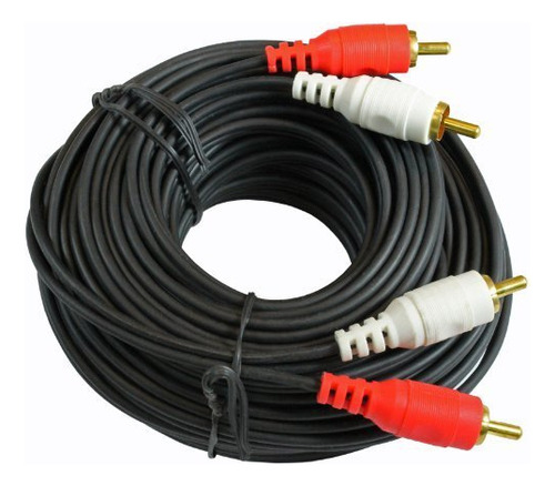 Yovus Cable De Audio Dual 2 Rca De 50 Pies Para Cd Estéreo A