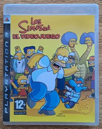 The Simpsons Game PS3 Seminovo, Zilion Games e Acessórios