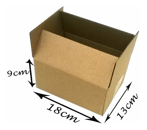 50 Caixas Papelão Mercado Envios Correios Pac Sedex 18x13x09