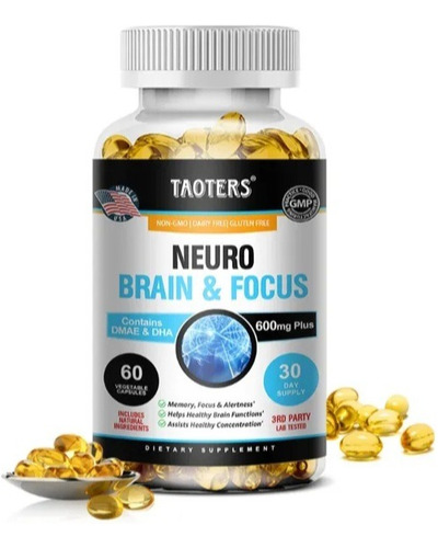 Brain Focus Suplemento Para La - Unidad a $20