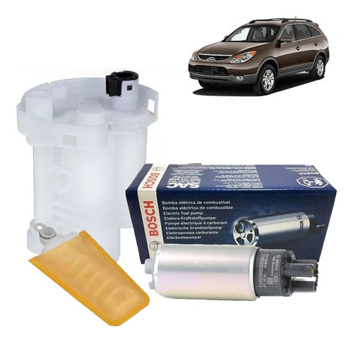 Kit Bomba Filtro Combustível + Pré Filtro Vera Cruz 3.8