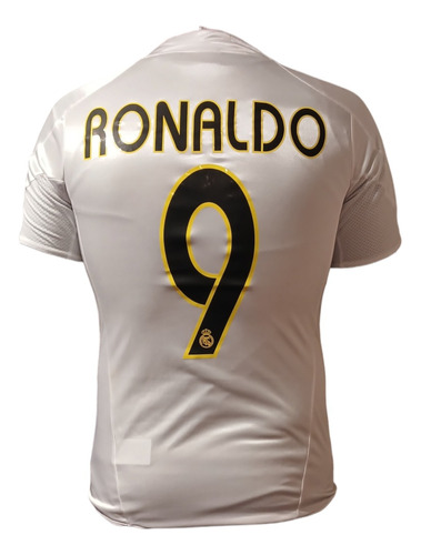 Camiseta Ronaldo Real M. Retro Clasica 