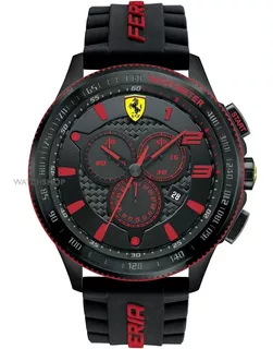 Reloj Hombre Ferrari 0830138 Scuderia Xx, Acero Y Silicona