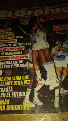 Revista El Grafico Nº 3424 21 De Mayo Del Año 1985