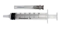 Comprar Kit Seringa 3ml Luer Slip + Agulha 25x7 Cu002F25 Un Descarpack